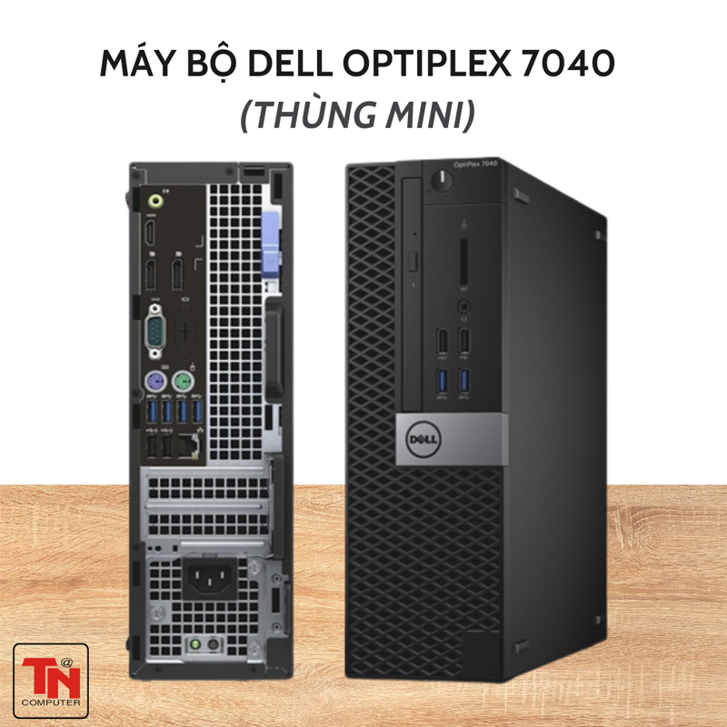 Máy bộ Dell OptiPlex 7040 Mini - CPU i3 6100, Ram 8G, 256G SSD, Phím chuột