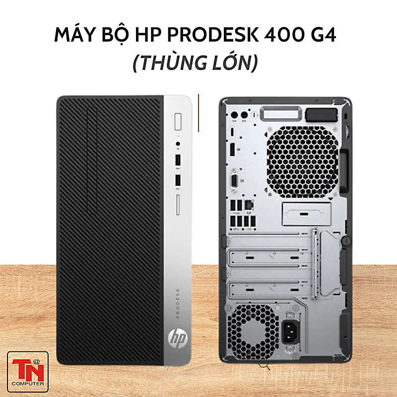 Máy bộ HP ProDesk 400 G4 Thùng Lớn - CPU i7 7700, Ram 8G, 256G SSD, Phím Chuột