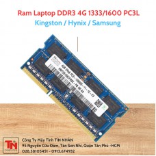 Ram DDR3 4GB 1333/1600 PC3L KINGSTON, HYNIX, SAMSUNG